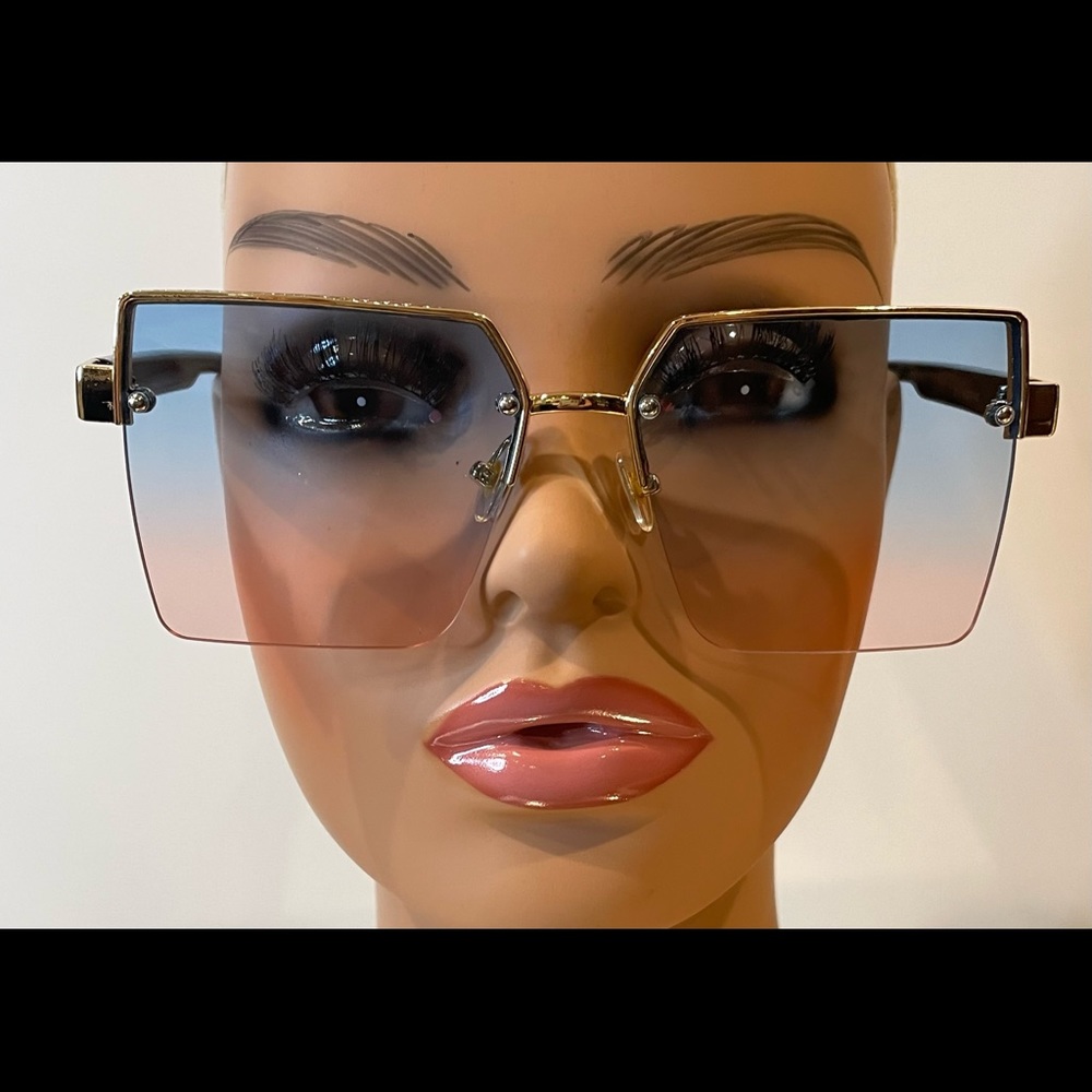 Ombré Lens Fashion Sunglass